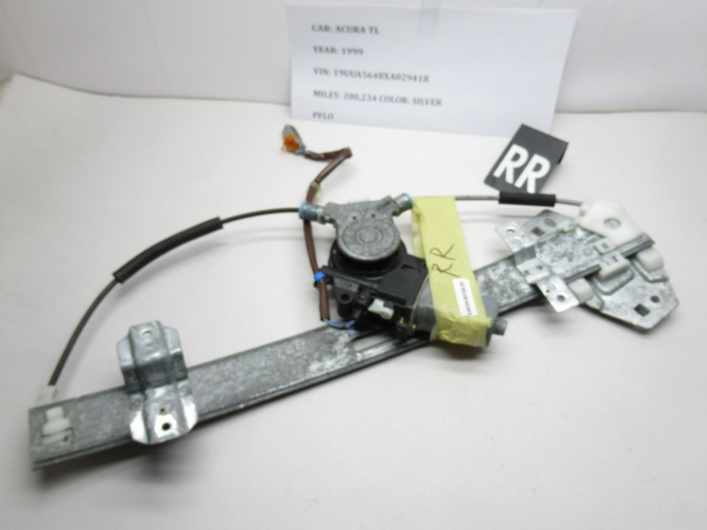 99-03 Acura TL Rear Right Door Power Window Regulator Motor 72710-S0K-A03 OEM