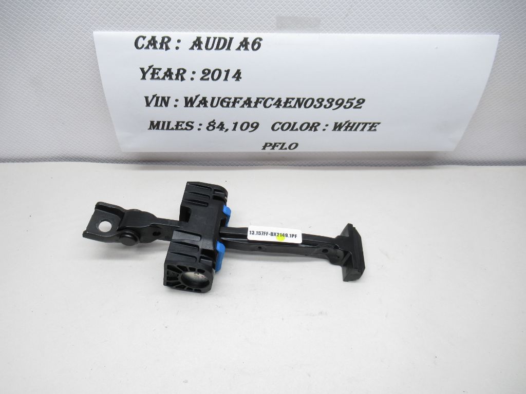 2012 - 2017 AUDI A6 Rear Door Hinge Check Strap Stop 4g0839249b OEM