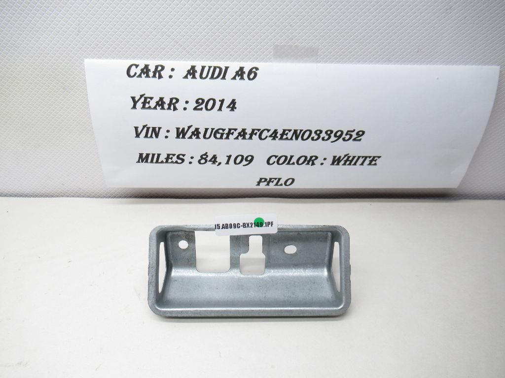 2012-2018 AUDI A6 Trunk Lid Release Handle Housing Support Bracket 4G5827229 OEM