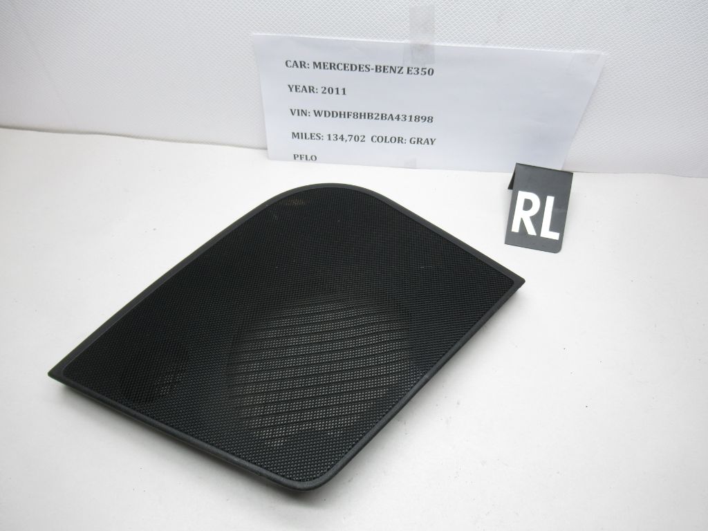 2010-2016 Mercedes-Benz E350 Rear Left Side Door Speaker Cover A2127370188 OEM