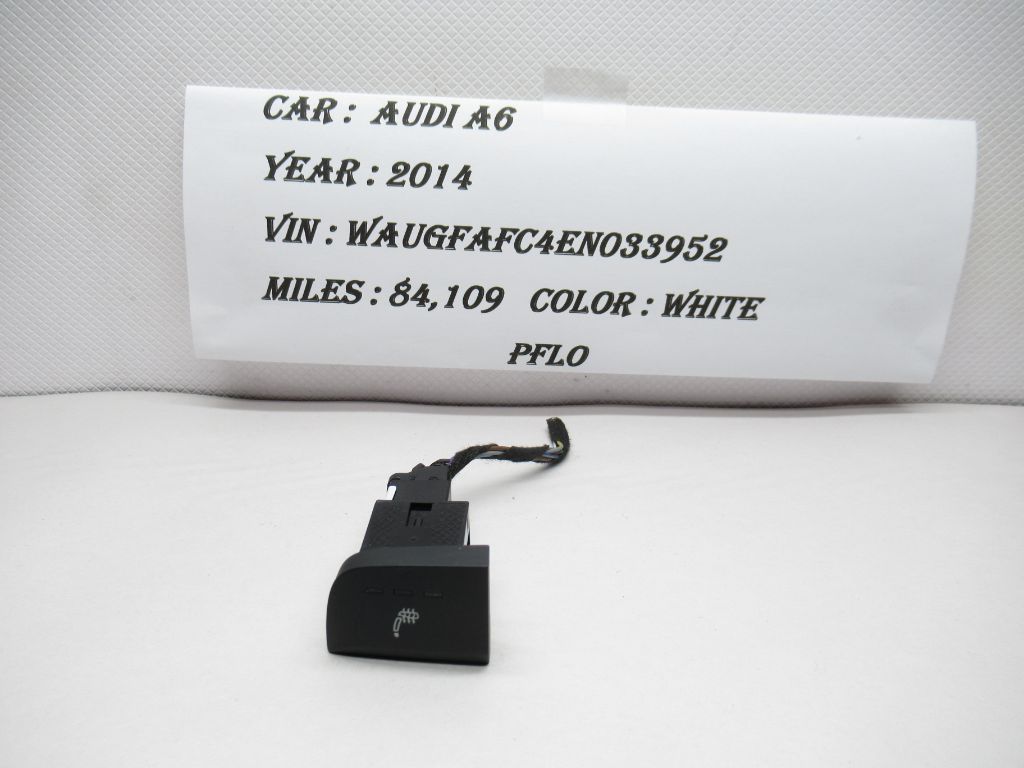 12-18 Audi A6 Rear Right Side Heated Seat Control Switch Button 4G0963564 OEM