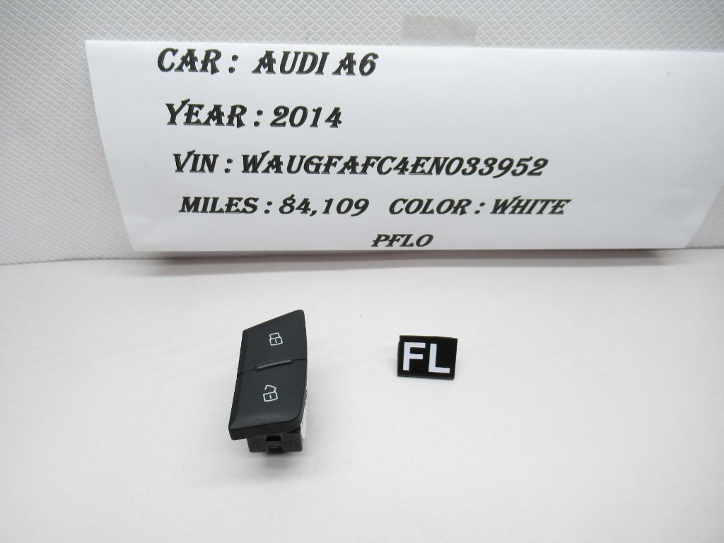 2012-2018 Audi A6 Front Left Door Lock Switch 4G1962107 OEM