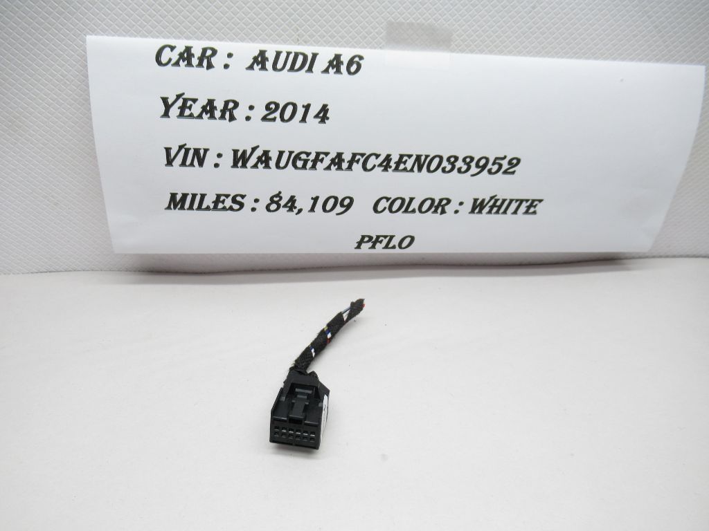 2012-2018 Audi A6 Wiring Harness Plug Connector 12 Wire Pigtail 8E0972112 OEM