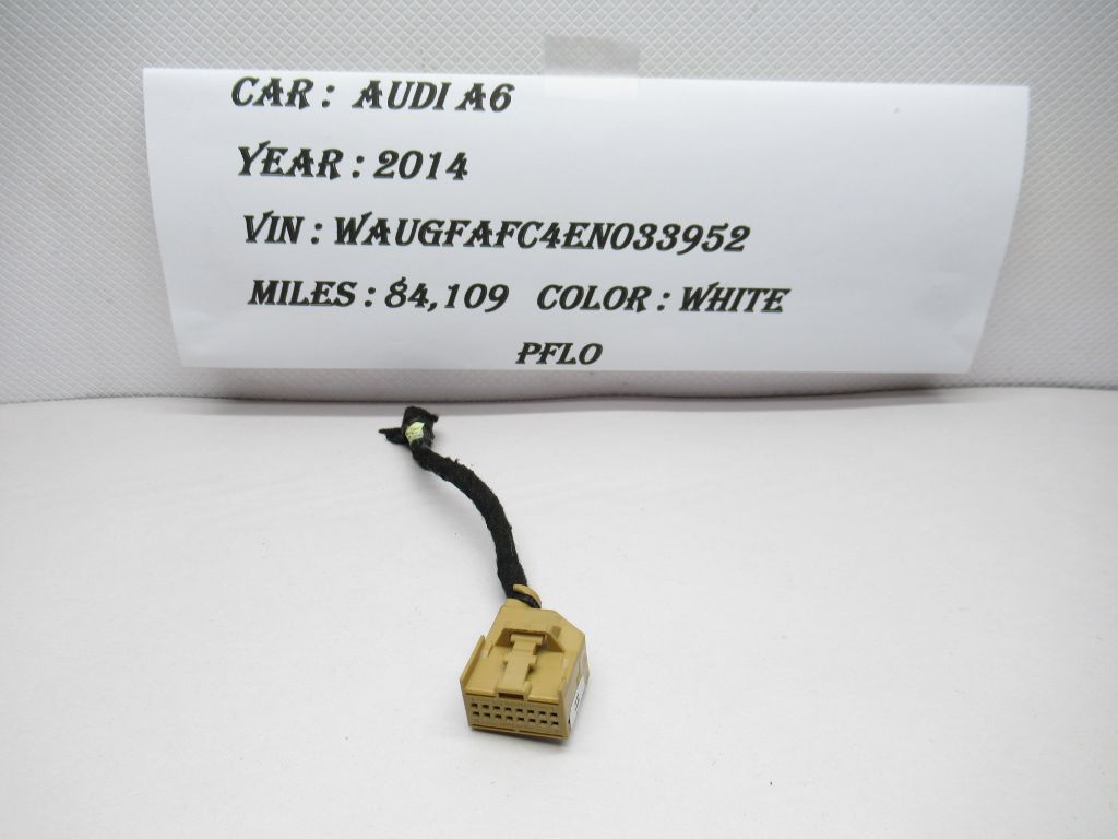 2012-2018 Audi A6 Plug Connector Pigtail 8E0972416 OEM