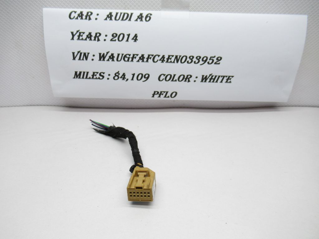 2012-2018 Audi A6 Wiring Harness Plug Connector 12 Wire Pigtail 8E0972112 OEM