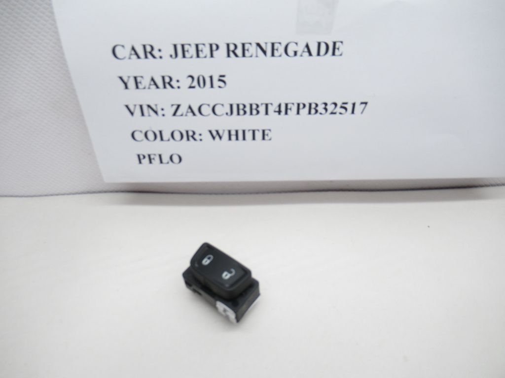 15 - 17 Jeep Renegade Front Right Door Lock Switch 5UW65LXHAA OEM