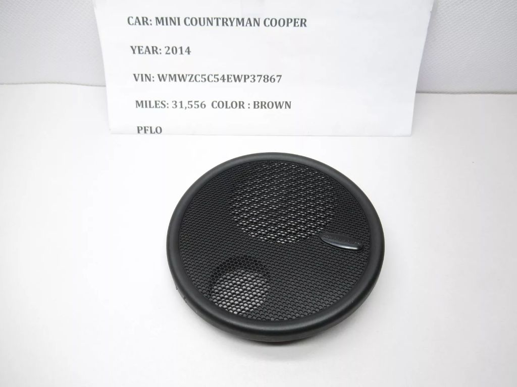 2014 Mini Countryman Cooper Loudspeaker Tweeter Cover Grille LH 51429800969 OEM