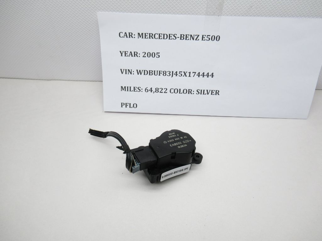 03-09 Mercedes-Benz E500 A/C Heater Servo Blend Flap Actuator A2038201642  OEM