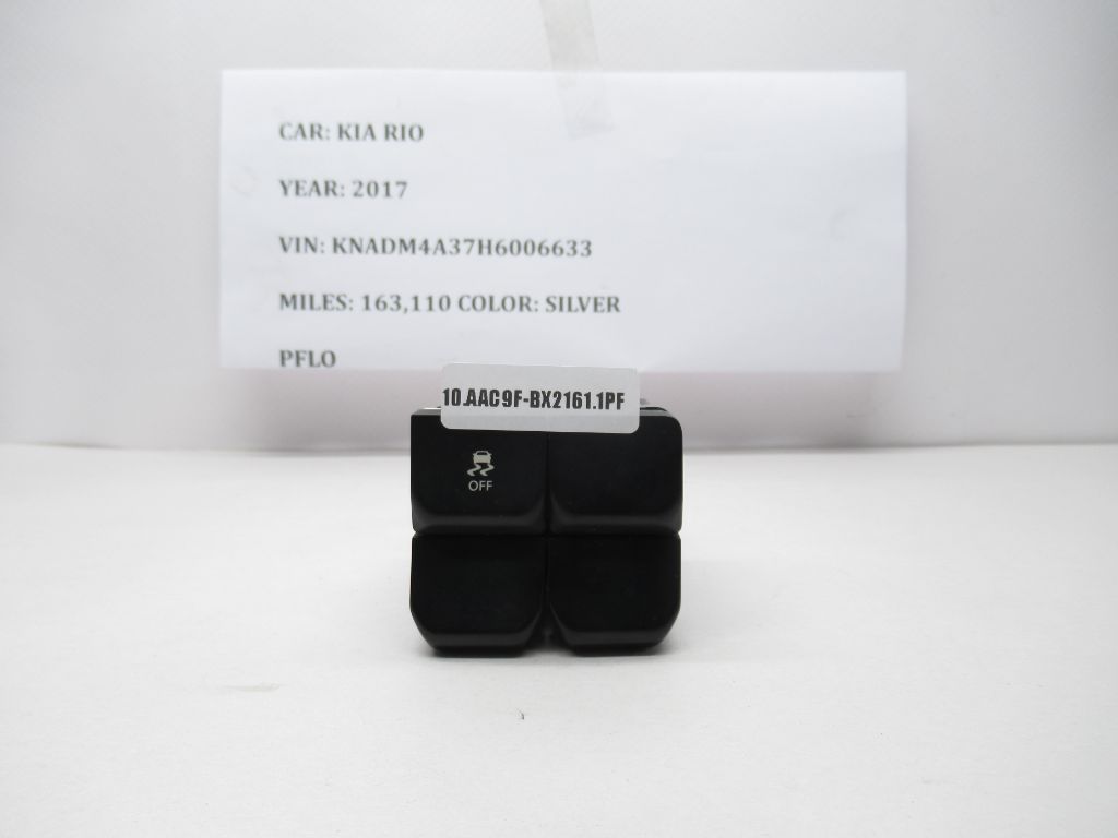 2015-2017 KIA RIO Traction Control Switch 299105391 OEM