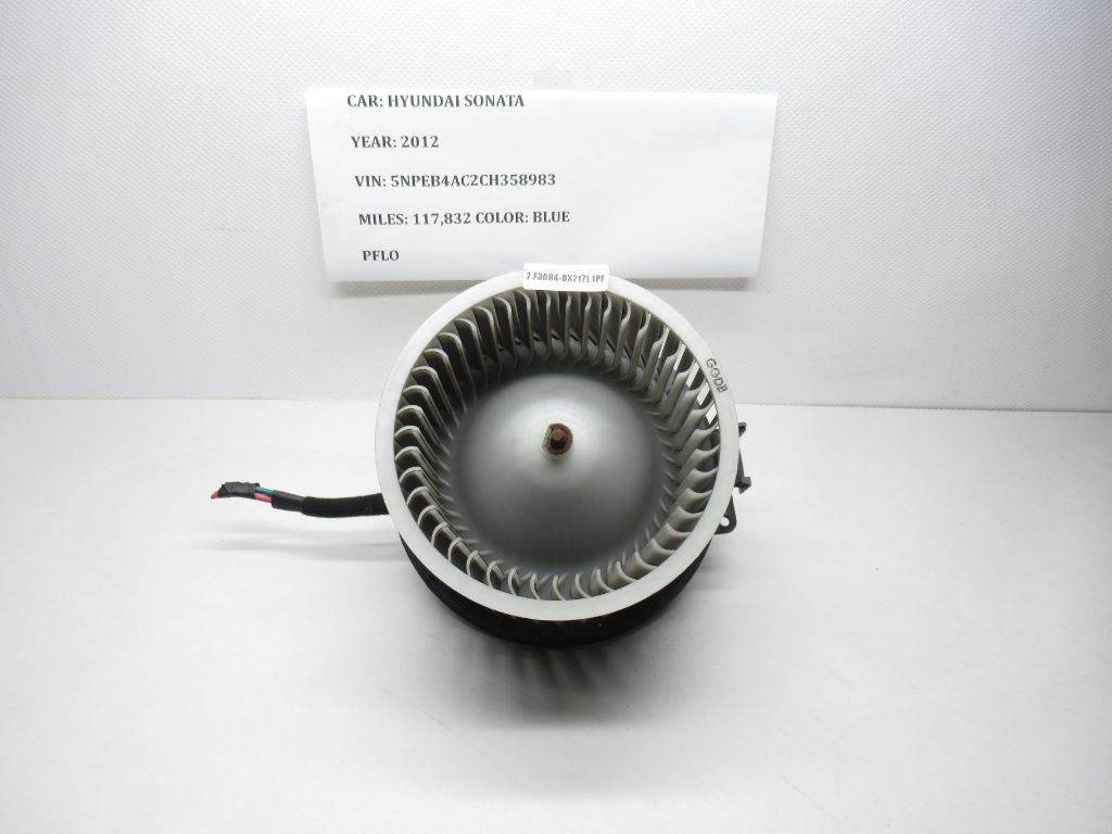 2011 - 2014 HYUNDAI SONATA Blower Motor F00S330061 OEM