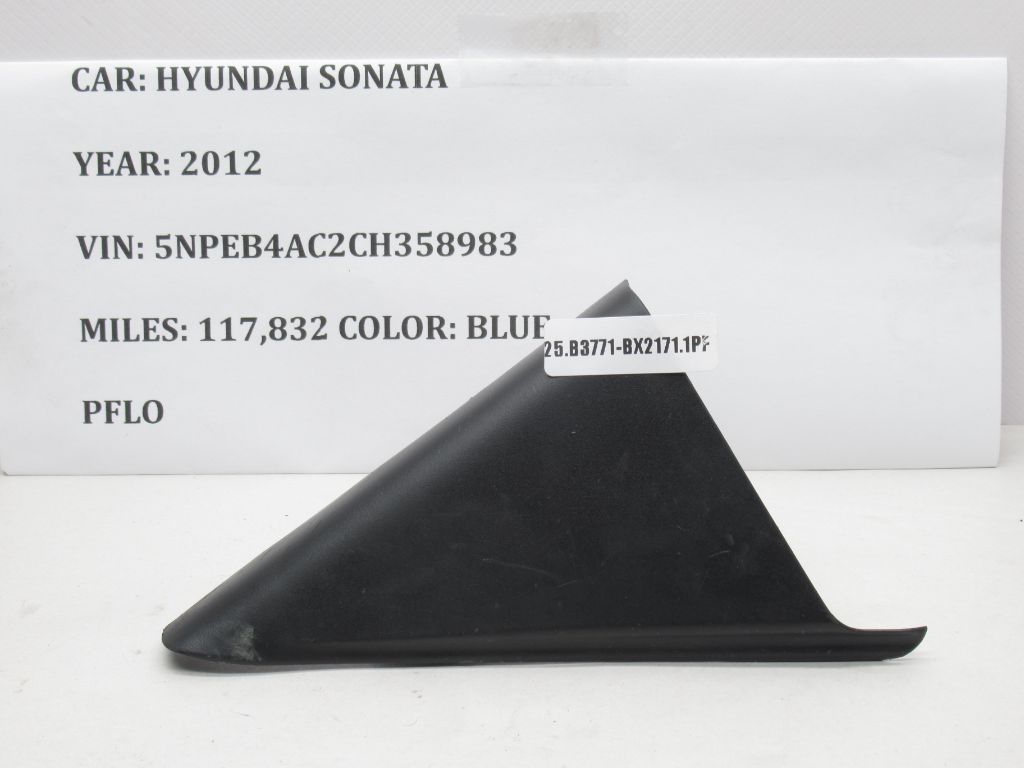 11-14 Hyundai Sonata Rear Left Inner Door Corner Molding Cover 83910-3S000 OEM