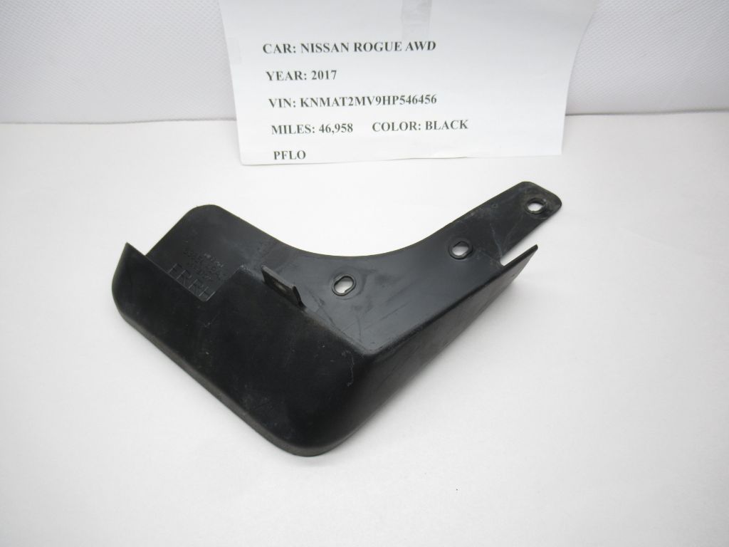 2014-2020 Nissan Rogue AWD front right side mud guard flap panel 63854-4BA0A OEM