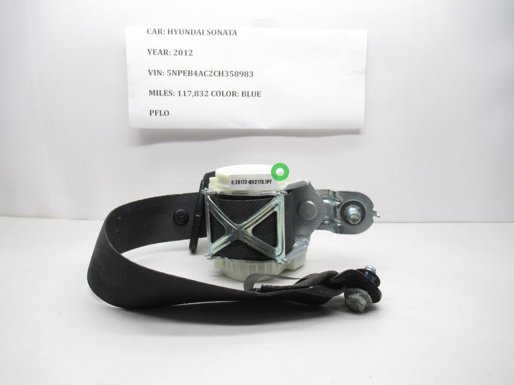 2011-2014 Hyundai Sonata Rear Driver Seat Belt Retractor 89810 3Q000 OEM