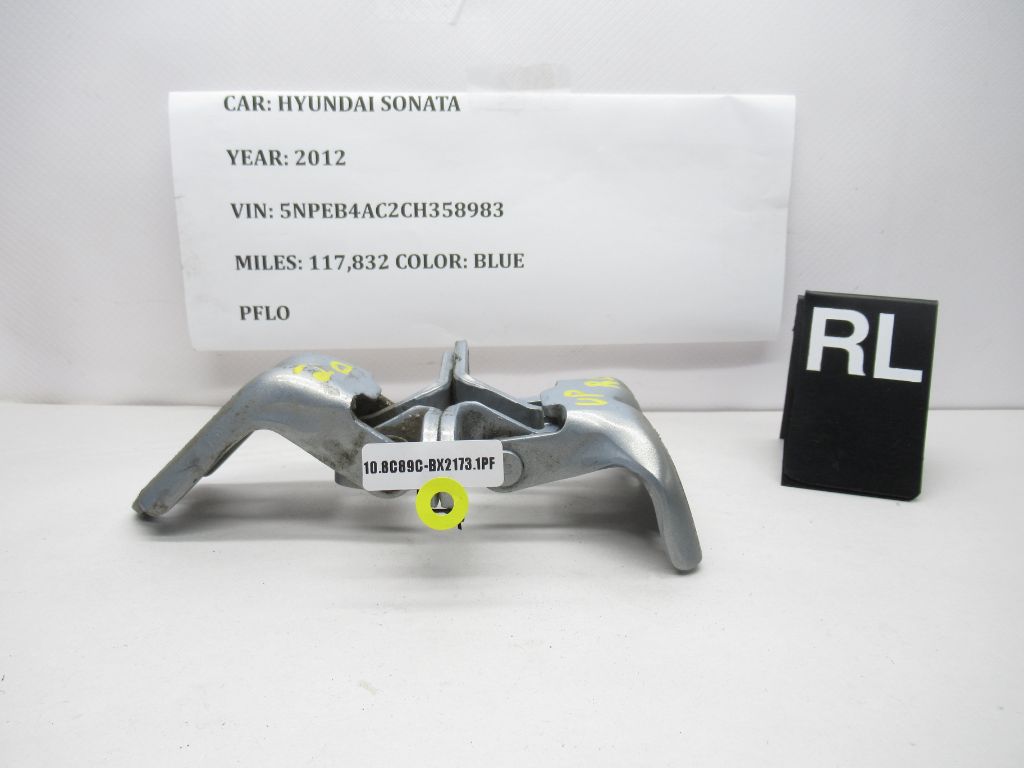 2011-2014 Hyundai Sonata Rear Left Side Door Upper & Lower Hinge A046057 OEM