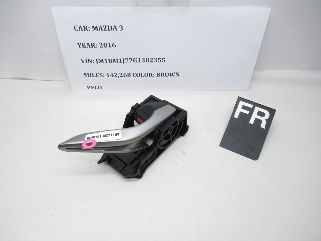 2014-2018 Mazda 3 Front Right Door Handle KD53T8314 OEM