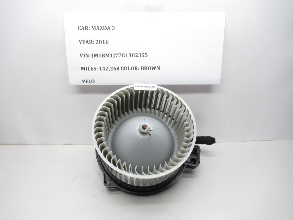2014-2016 MAZDA 3 Blower Motor Fan 872700-0701 OEM