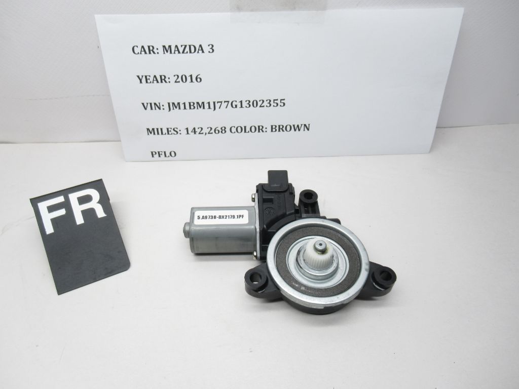 2016-2020 MAZDA 3 Front Right Side Power Window Motor BHN95858X OEM