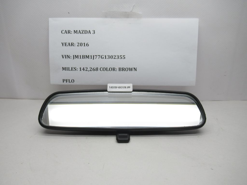 14-18 Mazda 3 Front Windshield Overhead Interior Rear View Mirror 045617 OEM