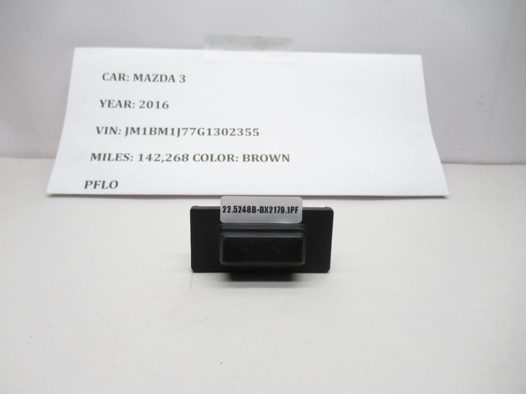 2014-2016 Mazda 3 Trunk Release Switch BHN1-56-8D0B OEM