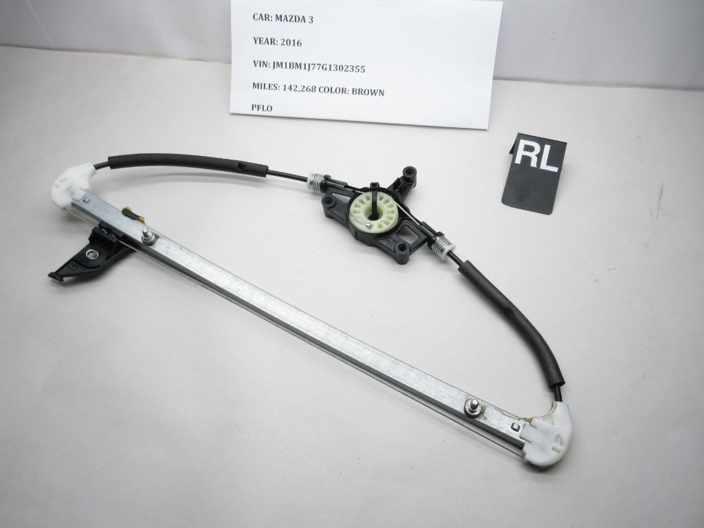 16-18 Mazda 3 Power Electric Window Regulator RL BJS773590 OEM