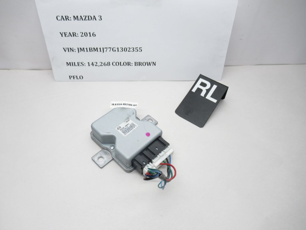 2016 Mazda 3 Petrol Fuel Control Module RL PE0218561 OEM