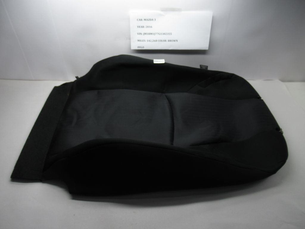 2014-2018 Mazda 3  Left & Right Hand  Seat Cover Black Cloth BHN9-88-121 02 OEM