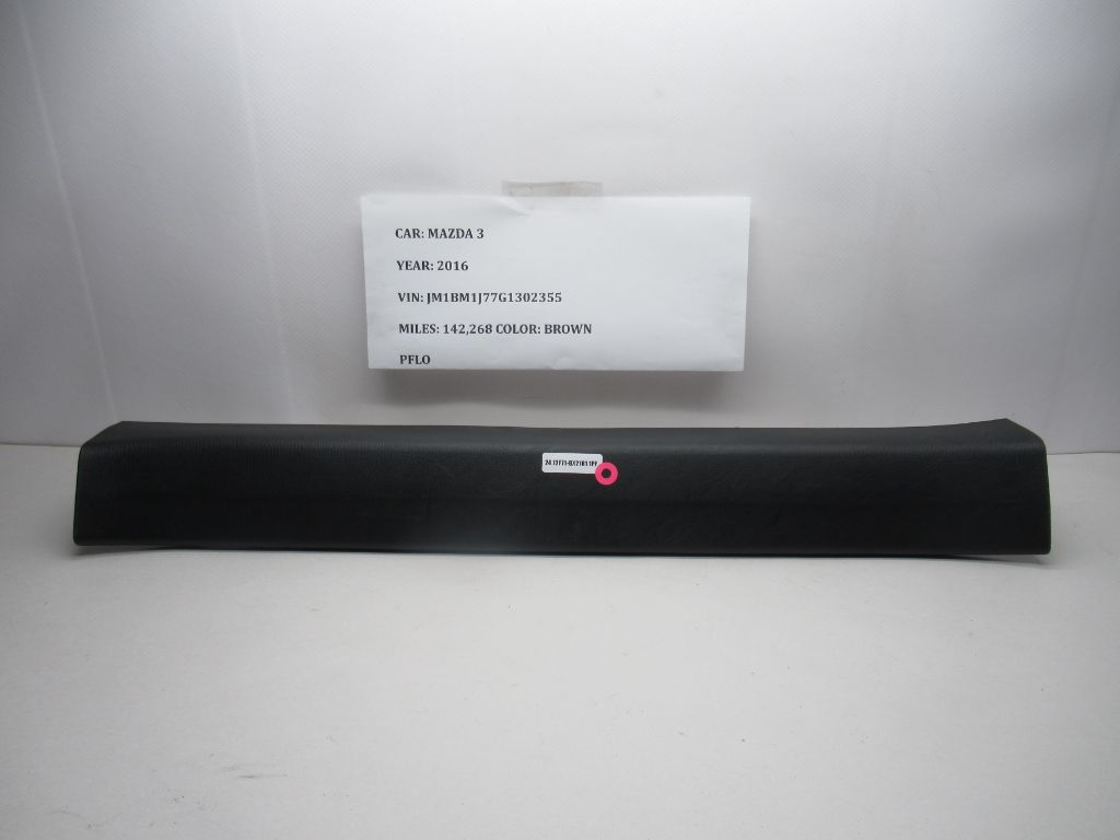 2014-2018 Mazda 3 Right Front Side Door Sill Trim  BHN9-68710 OEM