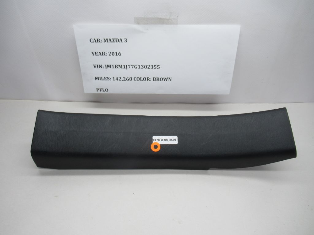 2014-2018 Mazda 3 Right Side Door Sill Trim  BHN9-68730 OEM