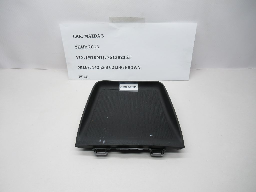 2014 - 2016 Mazda 3 Center Console Insert Tray Pad BHN1-64362 OEM