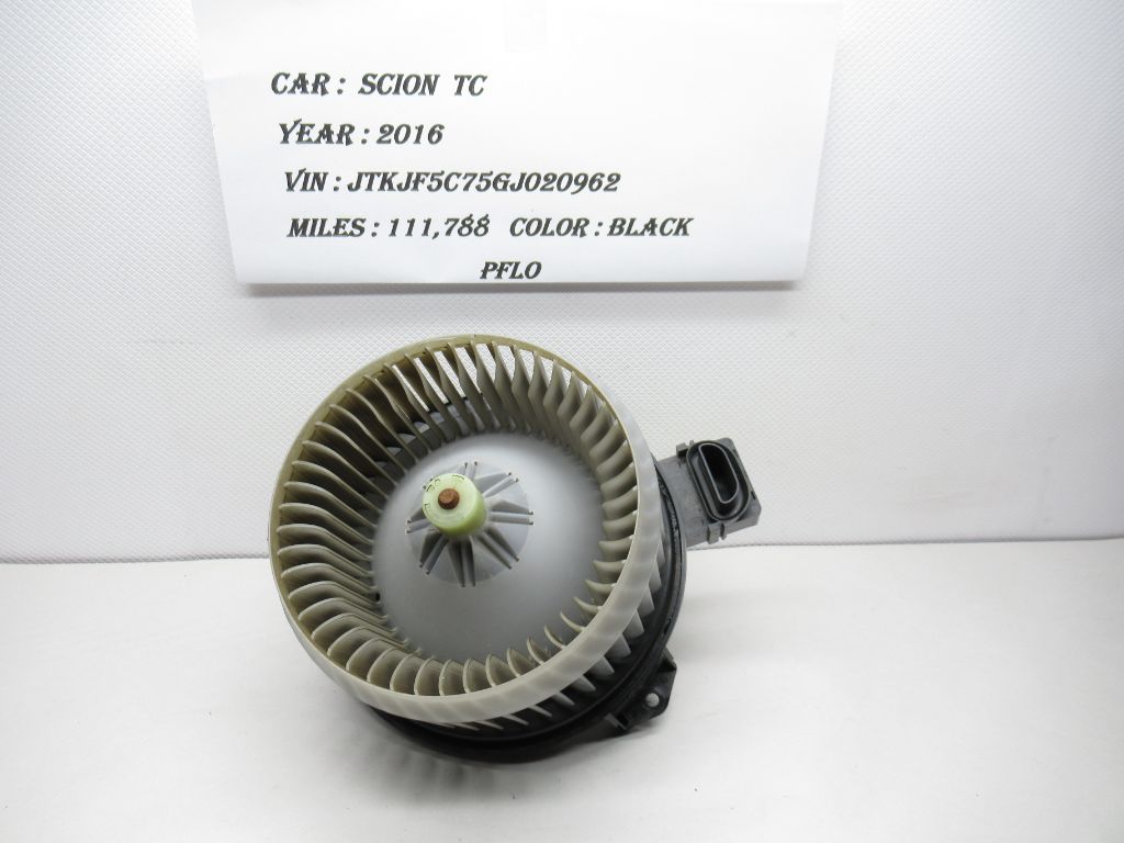 2014-2016 SCION TC  HVAC Blower Motor 2727005152 OEM