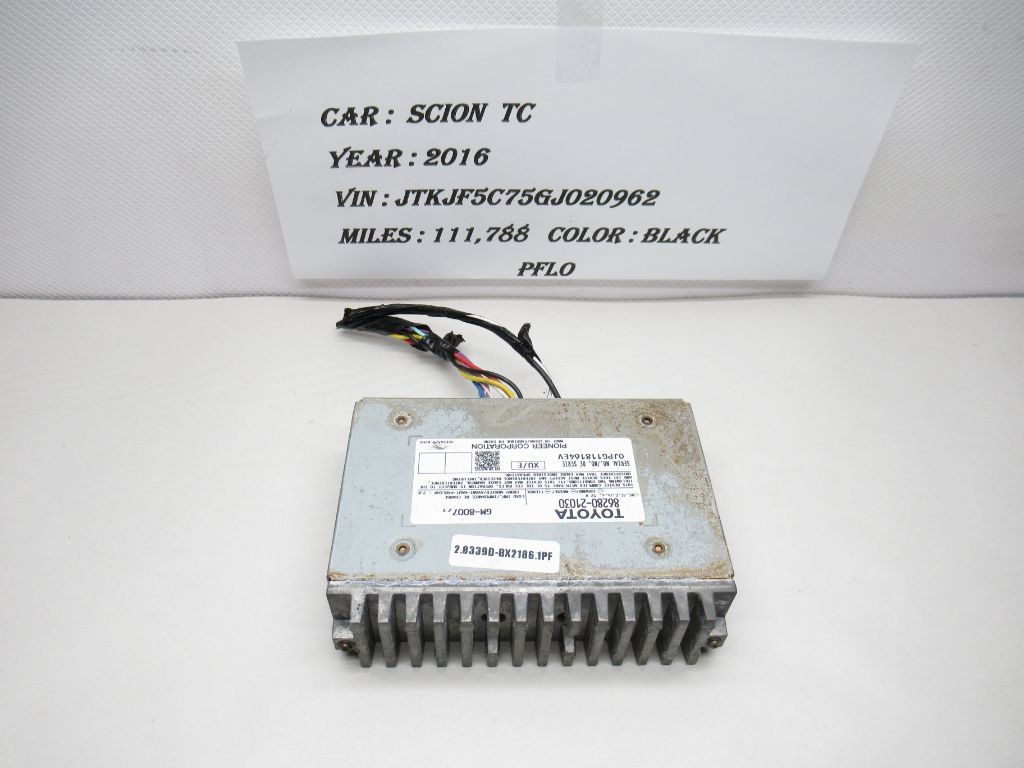 2011 - 2016 Scion TC Radio Audio Amplifier Amp 86280-21030 OEM