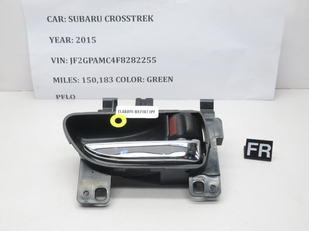 2013-2015 Subaru XV Crosstrek Right Front Interior Door Handle 61051FJ021VH OEM