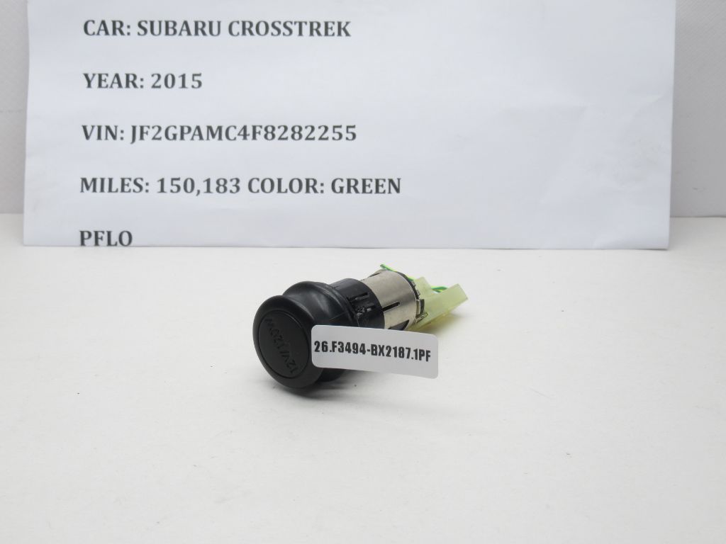 2013-2015 Subaru XV Crosstrek Center Console Power Outlet Socket 86711AL010 OEM