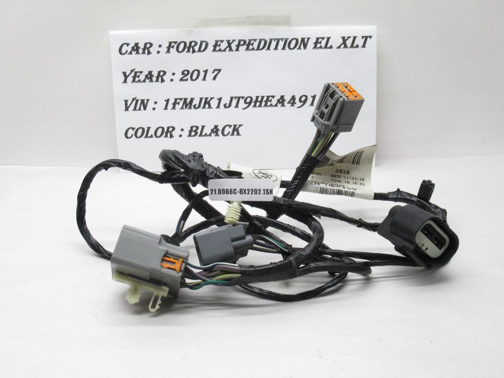 2007-2017 Ford Expedition Right Rear Door Wire Harness FL7T14014AA OEM