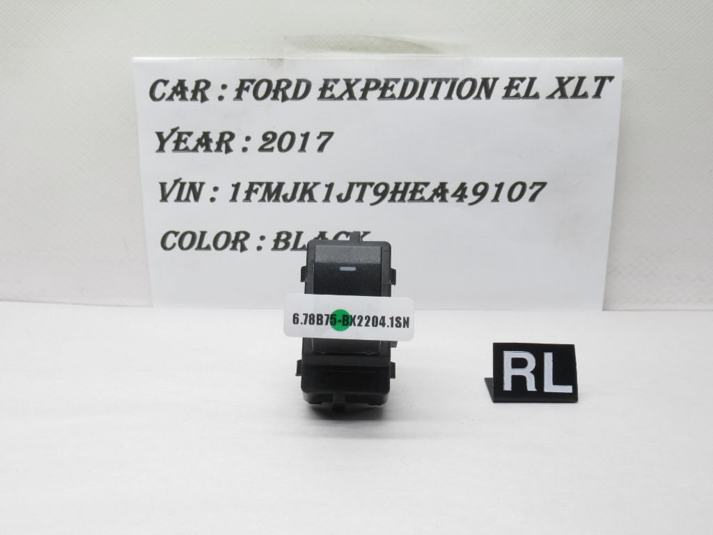 2017 Ford Expedition Power Window Switch RL 8L8T-14529-ABW OEM