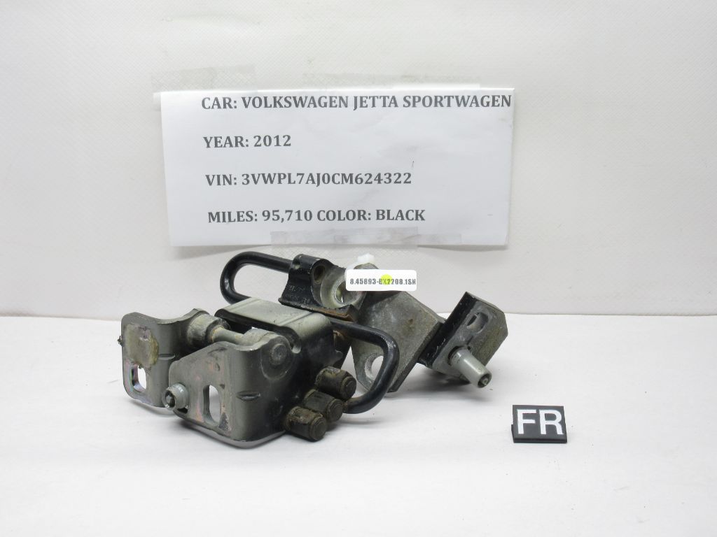 2009-2014 Volkswagen Jetta Sportwagen Front Right Door Hinges 1K0831412 OEM