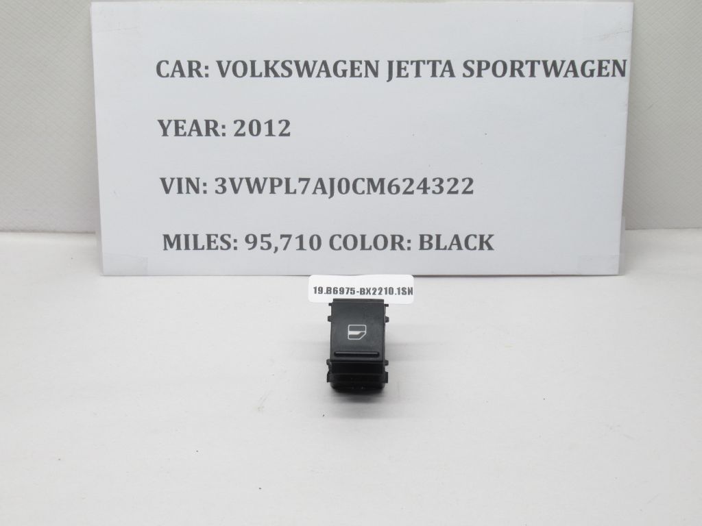 2010-2013 VW Golf Jetta SportWagen - Power Window Switch 7L6959855B OEM