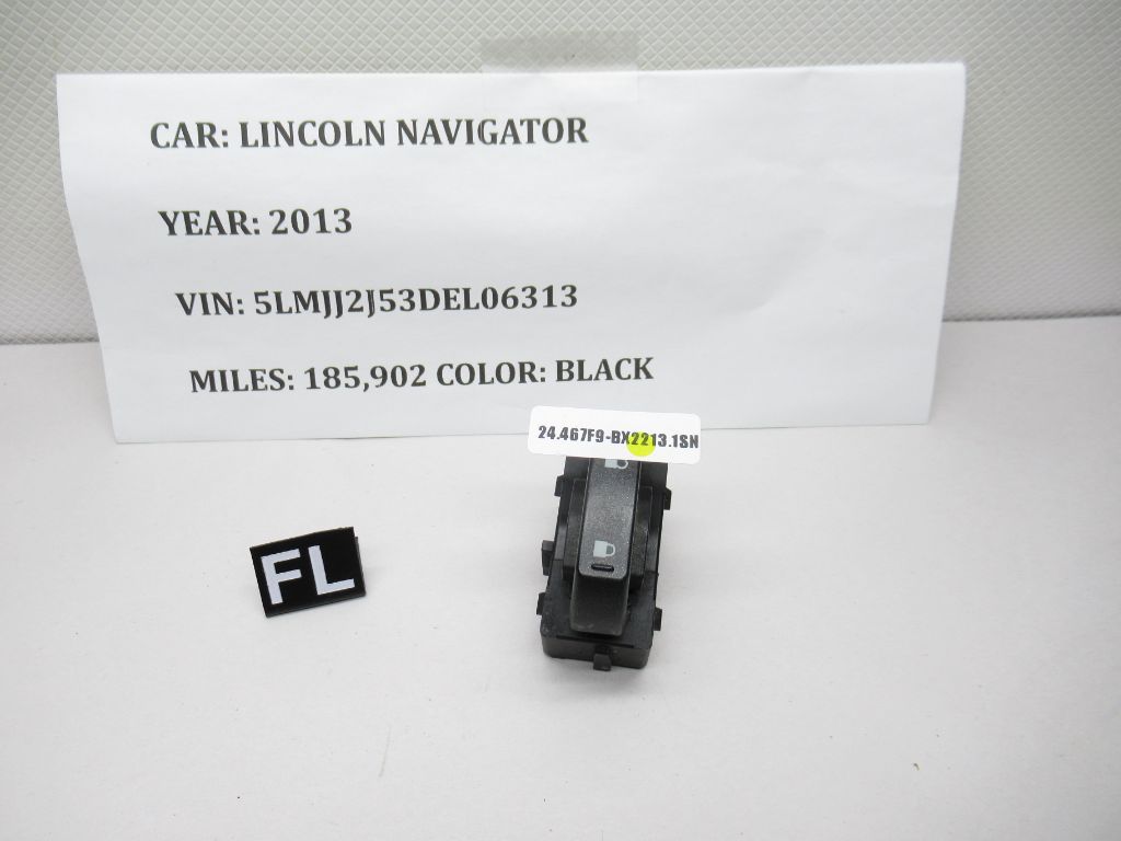 2011-2014 Lincoln Navigator Power Driver Door Lock Switch BL7T-14963-AAW OEM