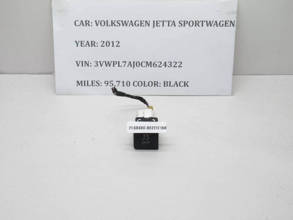 2011-2014 VOLKSWAGEN JETTA Traction Control Off Switch 5K0927117 OEM