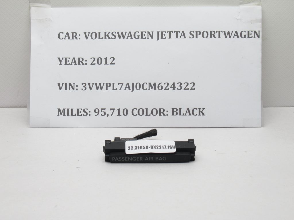 2011-2014 VOLKSWAGEN JETTA SAFETY System Indicator 5K0919234A OEM