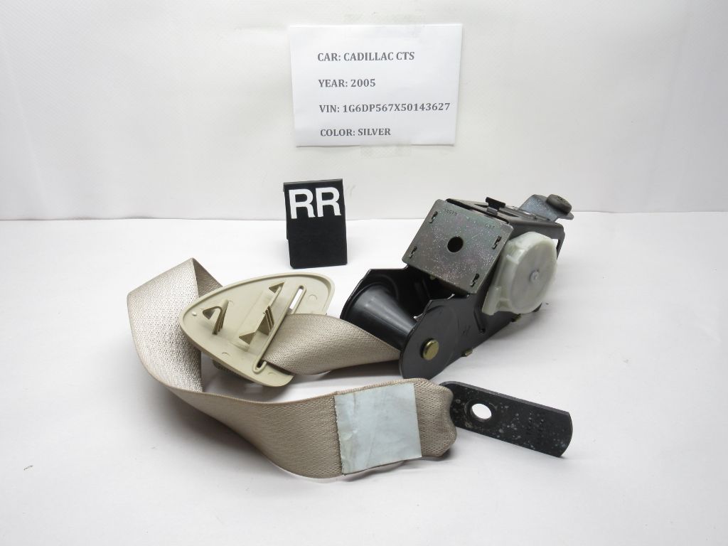 2003-2007 Cadillac CTS Seat Belt Buckle Receiver Rear Right  15142390 OEM