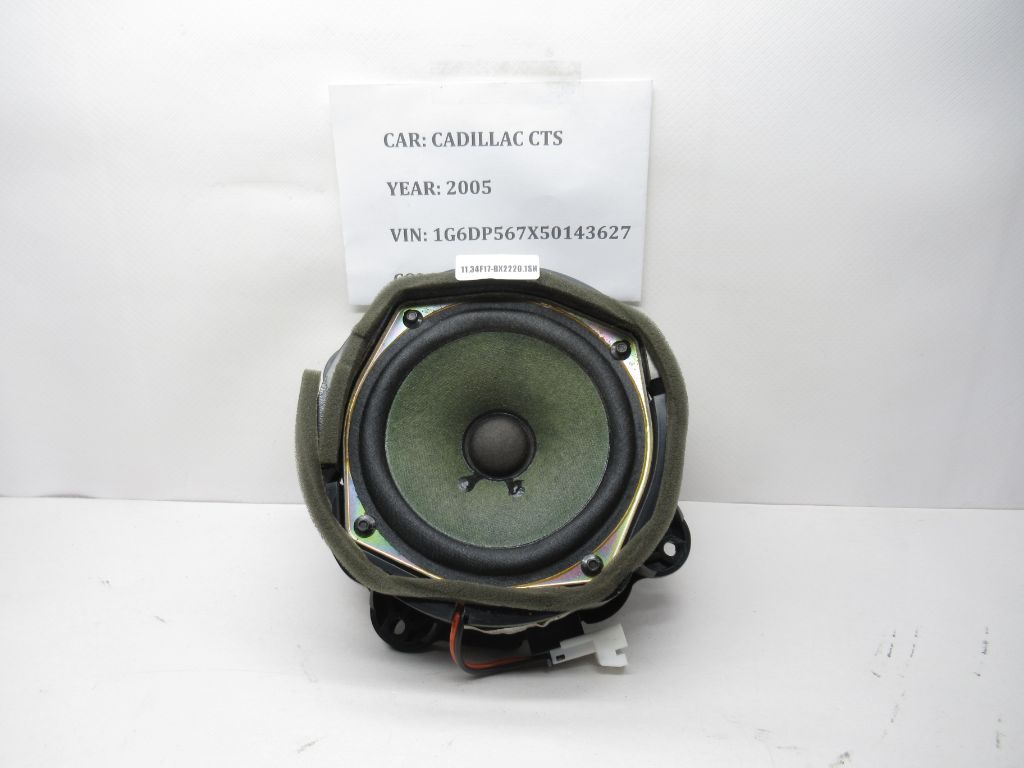 2003 - 2007 Cadillac CTS Front Door Speaker 25755395 09354919 OEM