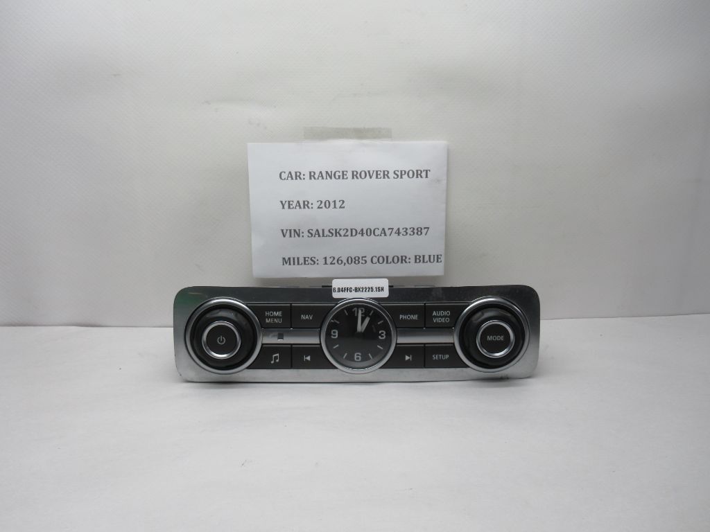 2010-2016 Range Rover Sport Radio Nav Phone Video Clock Info Switch AH421500 OEM