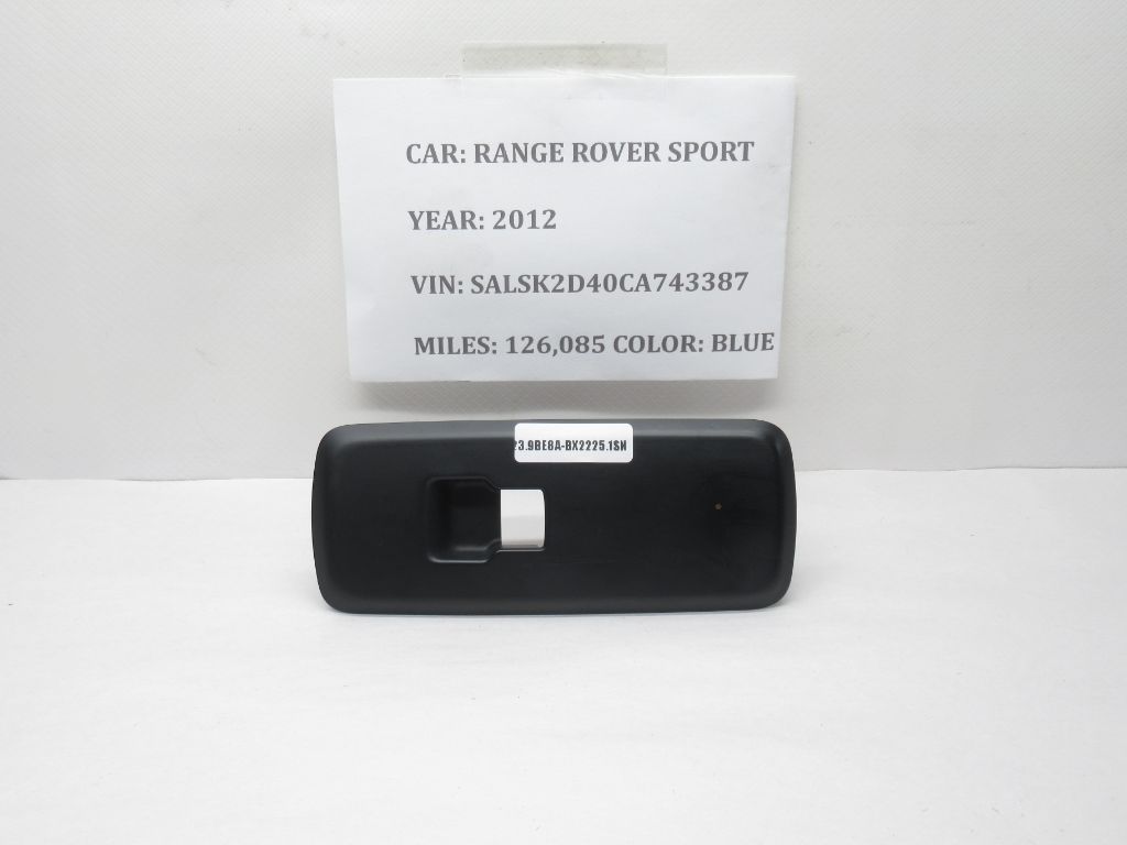 2010-2013 Range Rover Sport Front Right Window Switch Cover AH22240A40CBW OEM