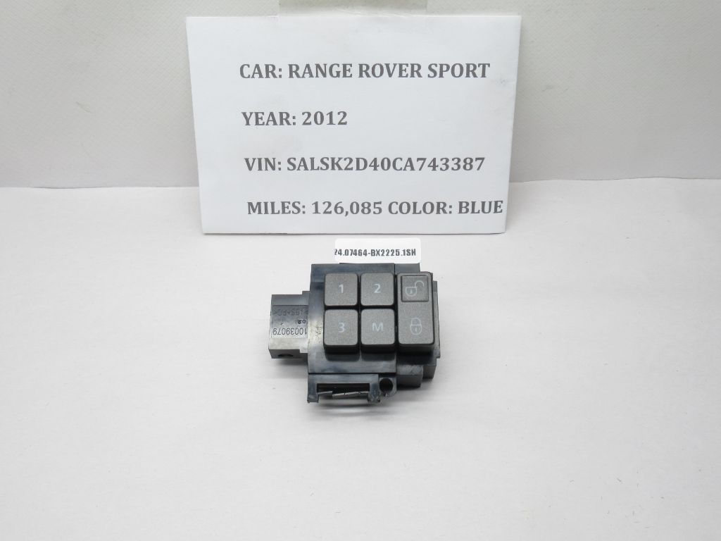 2010-2013 Range Rover Sport Driver Memory&Lock Switch CH22-14776BA OEM