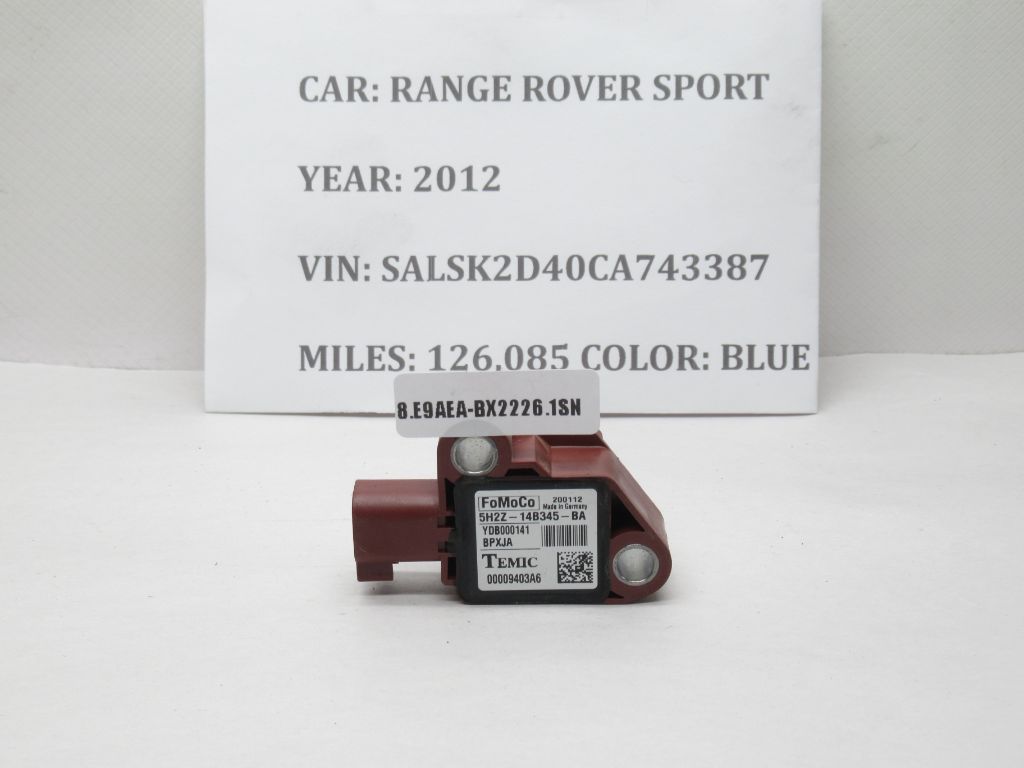 2010-2012 Range Rover Sport Impact Sensor 5H2Z-14B345-BA OEM