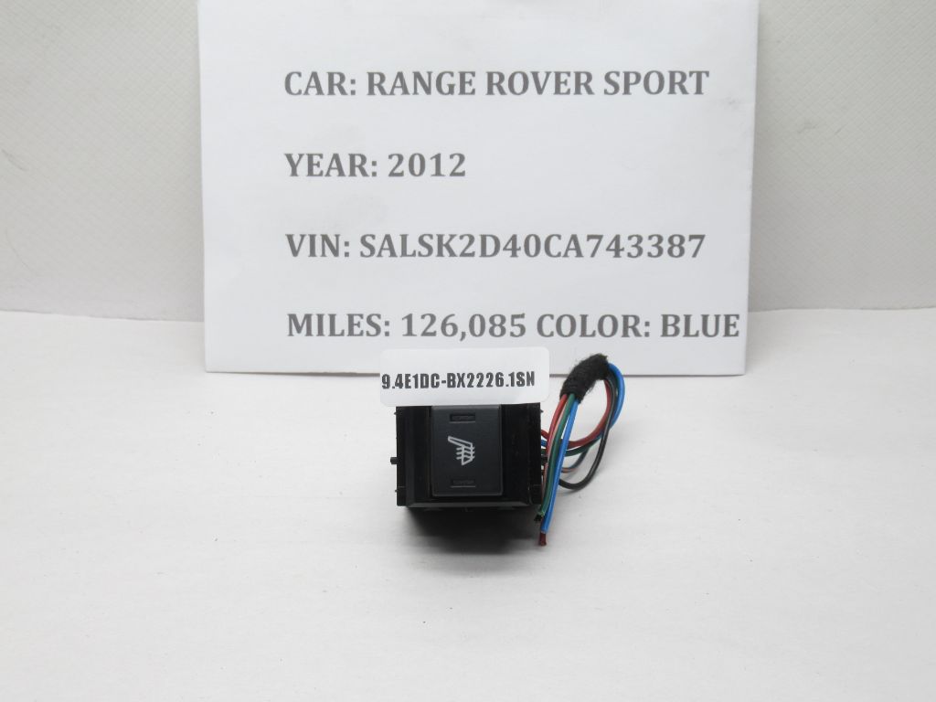 2010-2013 LAND RANGE ROVER SPORT Heated Seat Switch YUF500120PVJ OEM