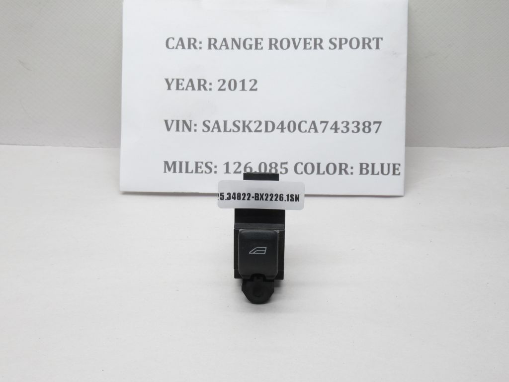 2010-2013 RANGE ROVER SPORT Rear Window Switch AH22-14717-AB OEM