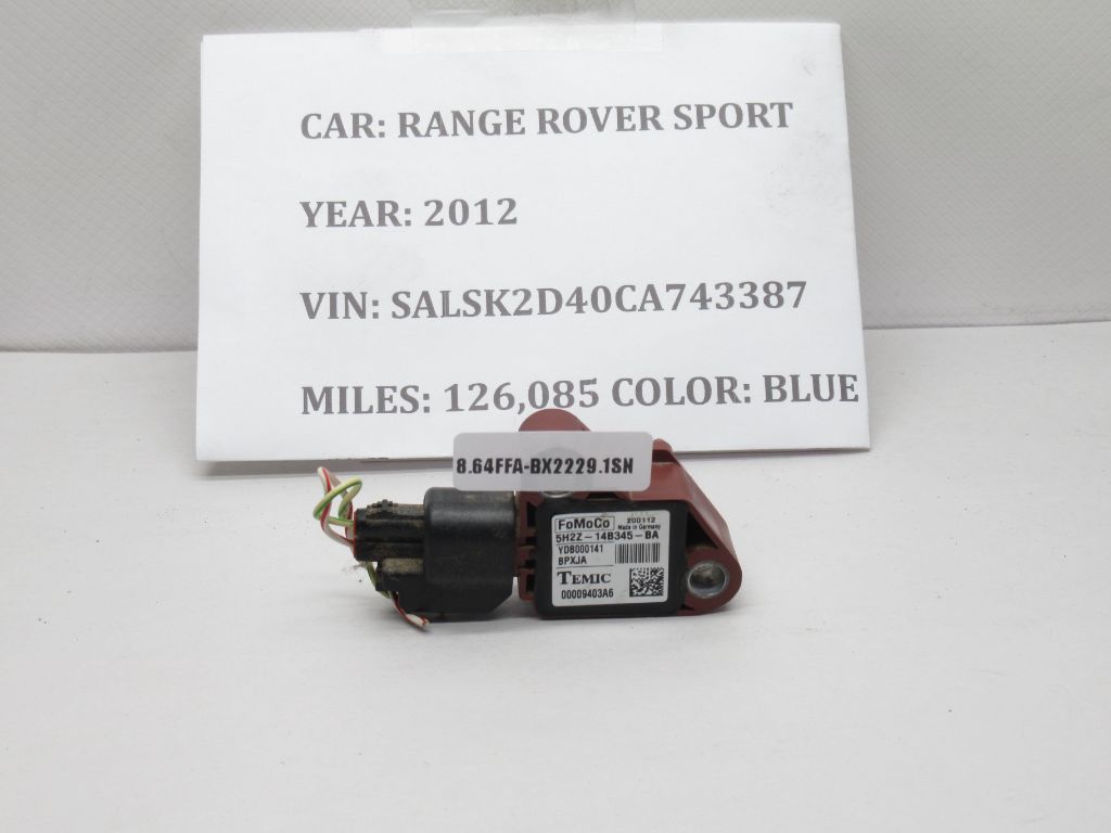 2010-2012 Range Rover Sport Impact Sensor 5H2Z-14B345-BA OEM