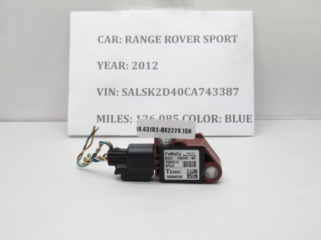 2010-2012 Range Rover Sport Impact Sensor 5H2Z-14B345-BA OEM